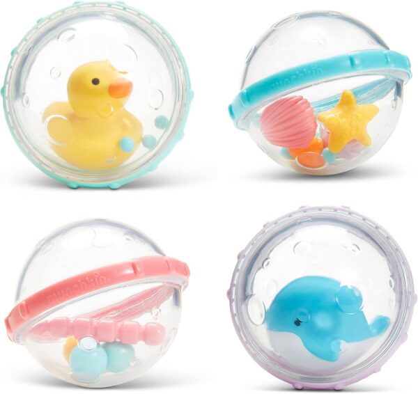 Munchkin Float & Play Bubbles Bath Toy Set - 4 Pack1 Munchkin Float & Play Bubbles Bath Toy Set - 4 Pack